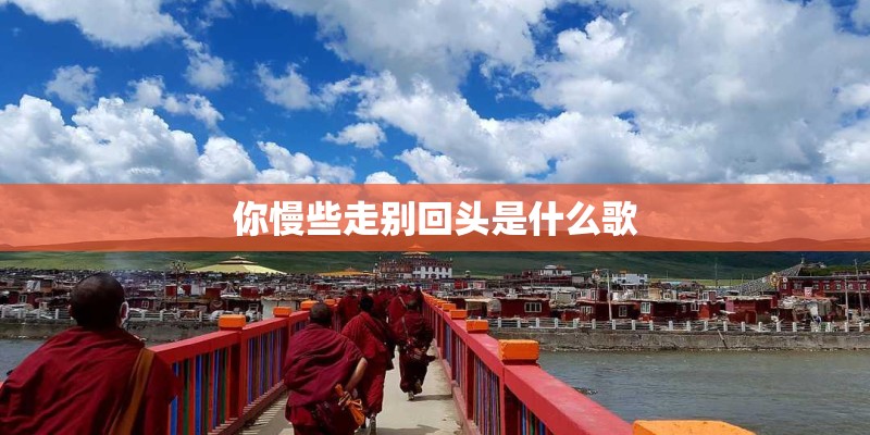 你慢些走别回头是什么歌 你慢些走别回头是什么歌