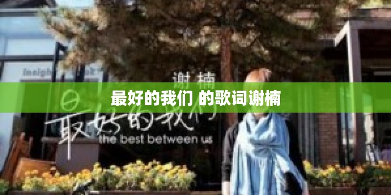 最好的我们 的歌词谢楠